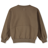 Bomber Sweatshirt w/ Zip GOTS - Woody