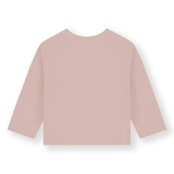 Baby Raglan Cardigan GOTS - Faded Pink