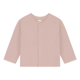 Baby Raglan Cardigan GOTS - Faded Pink