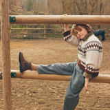 Knit Sweater Buho Barcelona  - Folk Jumper