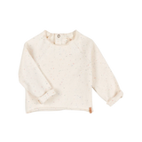 Sim Knit Shirt- Ecru Speckle