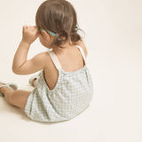 BB GINGHAM ROMPER - Sun