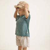 BB LINEN STRIPES SHORTS