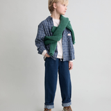 TARTAN SHIRT NAVY