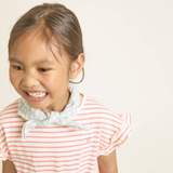 GINGHAM BANDANA - AQUA