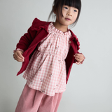 VICHY BLOUSE PEONY