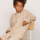 Poplin yd ls shirt