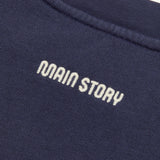 Bubble Sweatshirt Graystone Blue Fleece