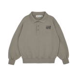 Polo Sweatshirt - Driftwood Fleece