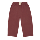 Lounge Pant Burgundy Fleece