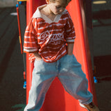 Sport jersey ss flame red tie dye