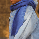 Scarf Gustave Cobalt Blue