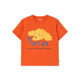 YELLOW DOG GRAPHIC TEE *summer red*