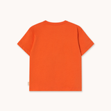 YELLOW DOG GRAPHIC TEE *summer red*