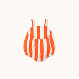 STRIPES TWILL BABY BODY *summer red*