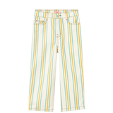 Multicolor Stripes Denim Jeans
