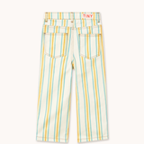 Multicolor Stripes Denim Jeans