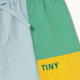 Color Block Woven Shorts