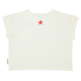 t'shirt |ecru w/ "peace" print