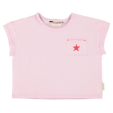 t'shirt | lilac w/ "A" print