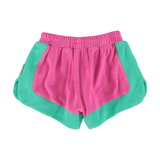 shorts | fuchsia & green