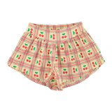 shorts | light yellow w/ cherries allover