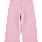 flare trousers | lilac