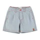 boy shorts | ecru w/ indigo stripes