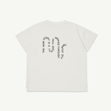 Oversized Tee - Blanc Jersey