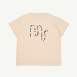 Oversized Tee - Pink Tint Jersey