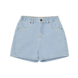 Denim Short - Extra Bleach Wash Denim