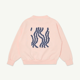 Bubble Sweatshirt - Peach Dust Fleece