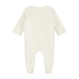 Newborn Suit with  Snaps GOTS - Cream