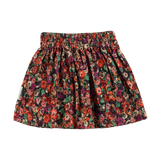 Short skirt | Multicolor flowers