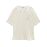 Polo T-shirt no01 Cannoli Cream