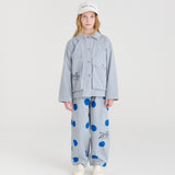 Circles Shirt -Light blue