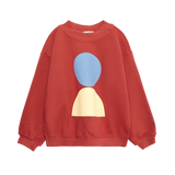 Circles Sweatshirt - red