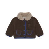Green Teddy Baby Jacket