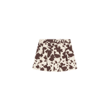 The New Society | Dakota Skirt Cow Print