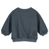 Baby Dropped Shoulder Sweater - Bluegrey