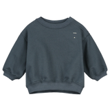 Baby Dropped Shoulder Sweater - Bluegrey