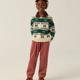 Purple Corduroy Trousers