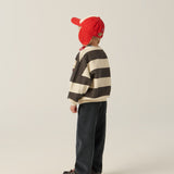 Grey Stripes Sweatshirt