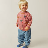 Mountains Purple Baby Sweatshirt