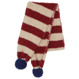 Red Stripes Scarf