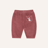 Purple Corduroy Baby Trousers