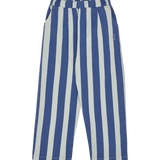 Blue Stripes Washed Trousers