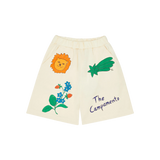 Drawings Ecru Shorts