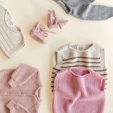 Harvey Baby Vest - Cotton Candy