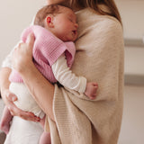 Harvey Baby Vest - Cotton Candy